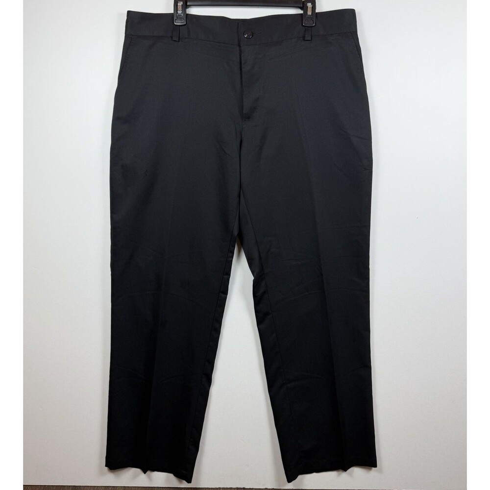 Adidas Climalite Pants Mens 38x32 Golf Tech Chino Trousers Performance Polyester